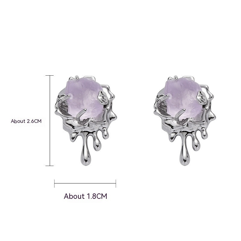 Women's Purple Glacier Necklace