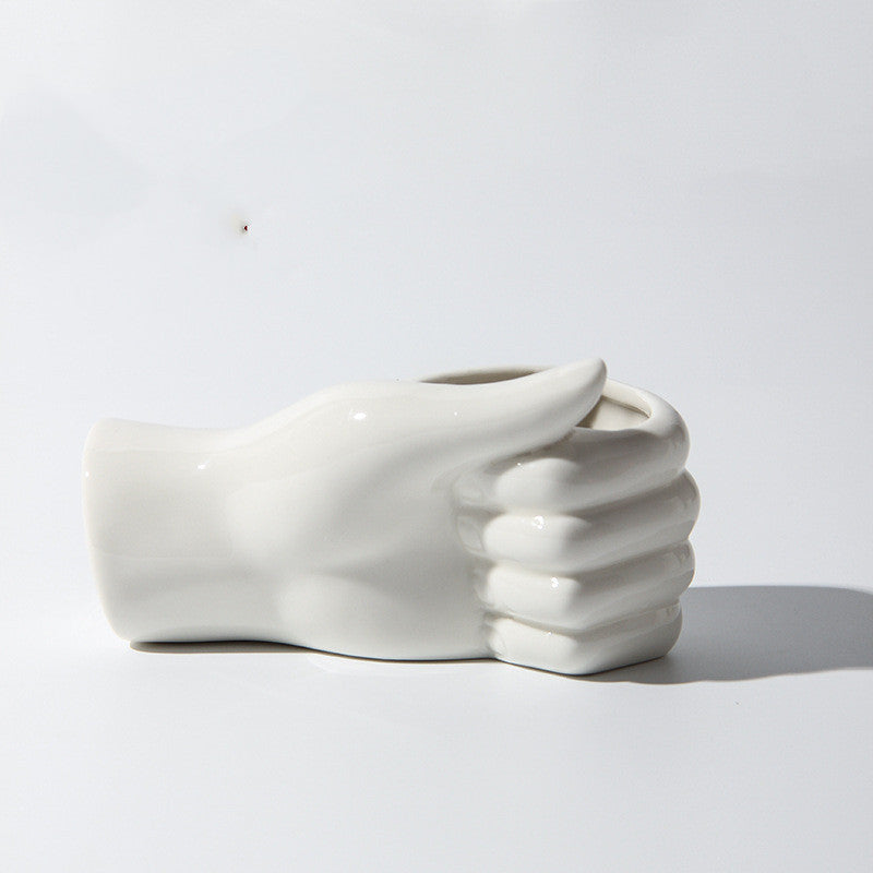 Vase en céramique artisanat vase corps humain