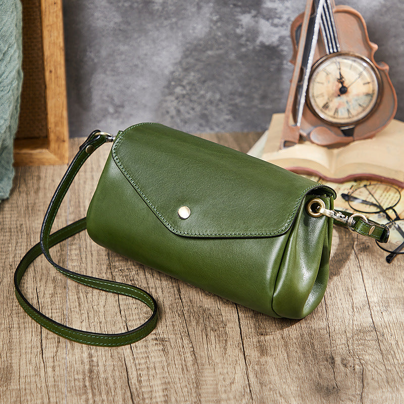 Cuir de vachette première couche de haute qualité avec plus que des compartiments de sac faits à la main