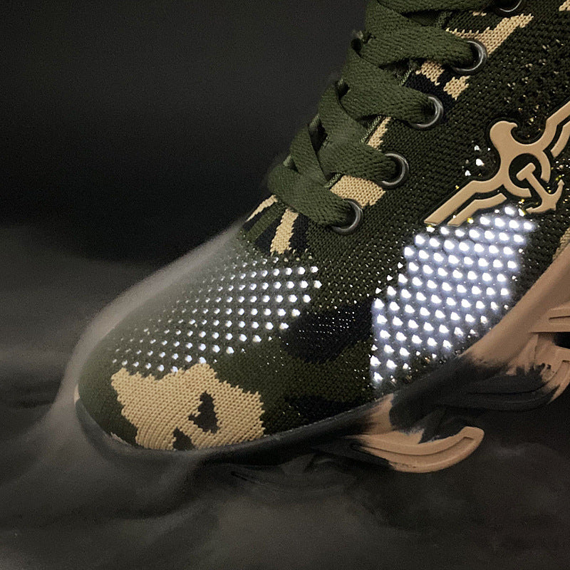 Chaussures de course d'entraînement militaire de camouflage décontracté de sport