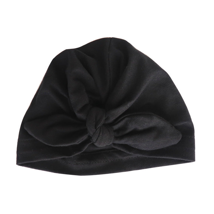 Fournitures pour bébé Fournitures pour bébé Couvre-chef noué de couleur unie