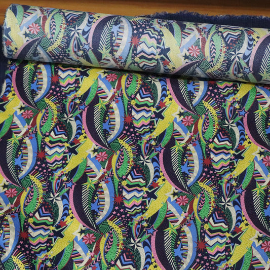 Impression numérique sur tissu en coton à nombre élevé