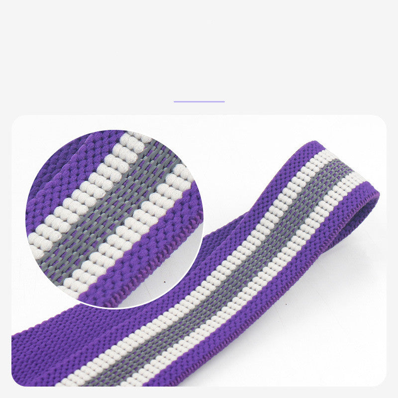 Bandes de résistance longues en tissu, ensemble de bandes élastiques d'entraînement pour tirer vers le haut, bandes d'entraînement pour femmes