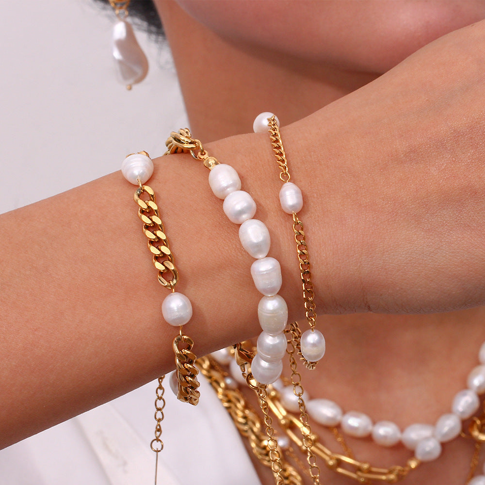 Popular Simplicity Pearl Jewelry Earrings