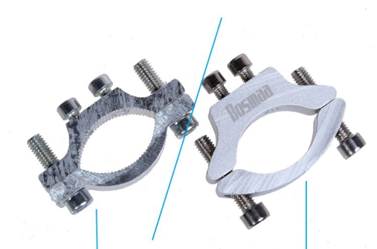 Abrazadera de tubo de foco Led para motocicleta, soporte de parachoques, marco de fijación de aleación de aluminio para vehículo eléctrico