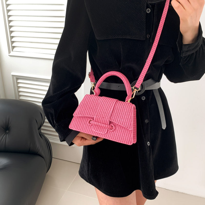 Mode française décontracté Simple Style occidental Simple mode sac à bandoulière