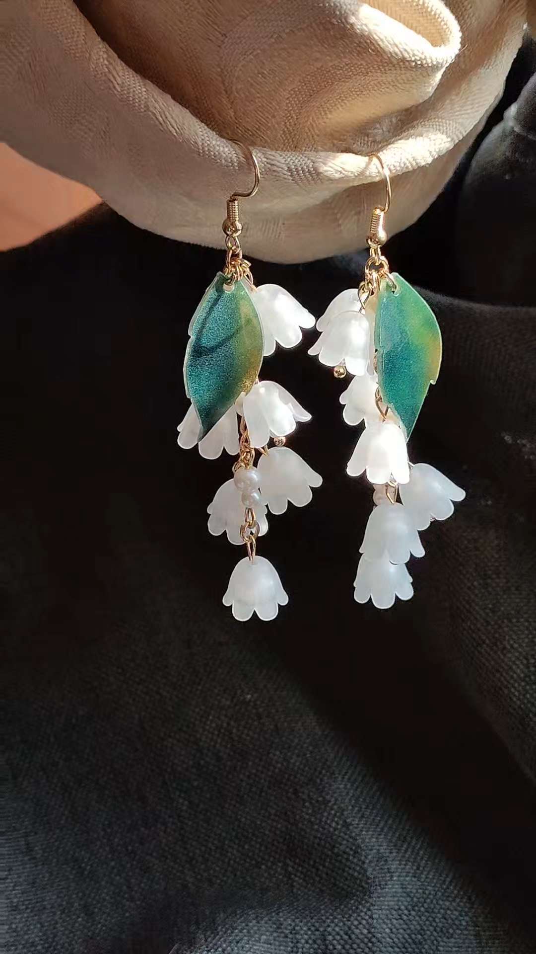 Temperament Tassel Long Earrings Female Niche