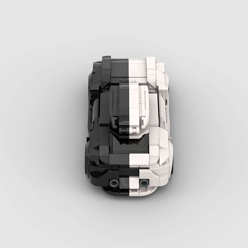 Particle Moc Puzzle Education Assembly Diy