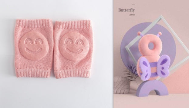 Chaussettes d'été en éponge pour bébé, genouillères rampantes pour tout-petits