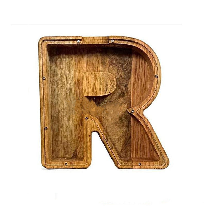 Tirelire lettre en bois tirelire créative tirelire de Style nordique