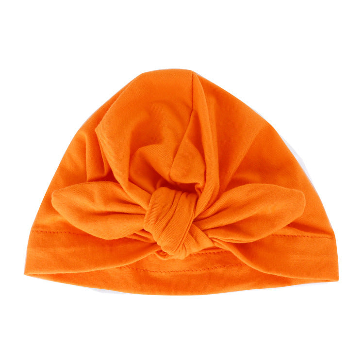 Fournitures pour bébé Fournitures pour bébé Couvre-chef noué de couleur unie