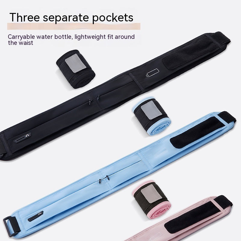 Bolso multifuncional invisible de la cintura del bolso del teléfono móvil que corre