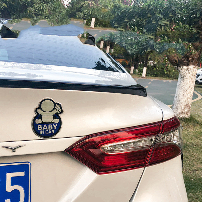 BABY IN CAR BABY Pregnant Women Warning Metal Aluminum Sheet CAR Decoration Sticker