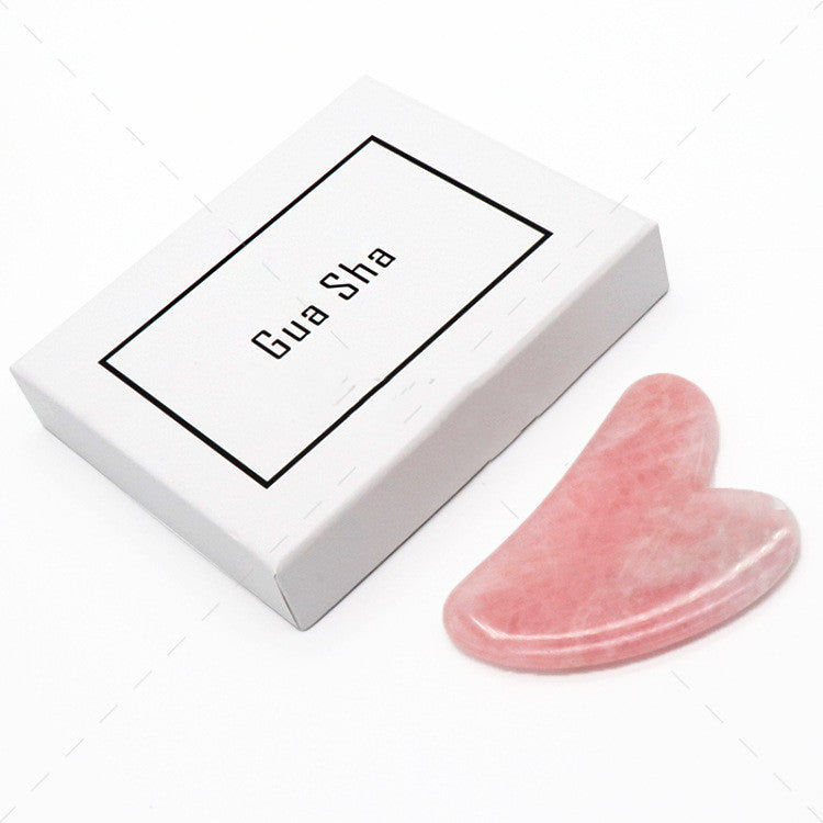 Tabla de raspado de Jade, palo de belleza para masaje, juego de Boutique con rodillo de Jade para rutina de cuidado de la piel