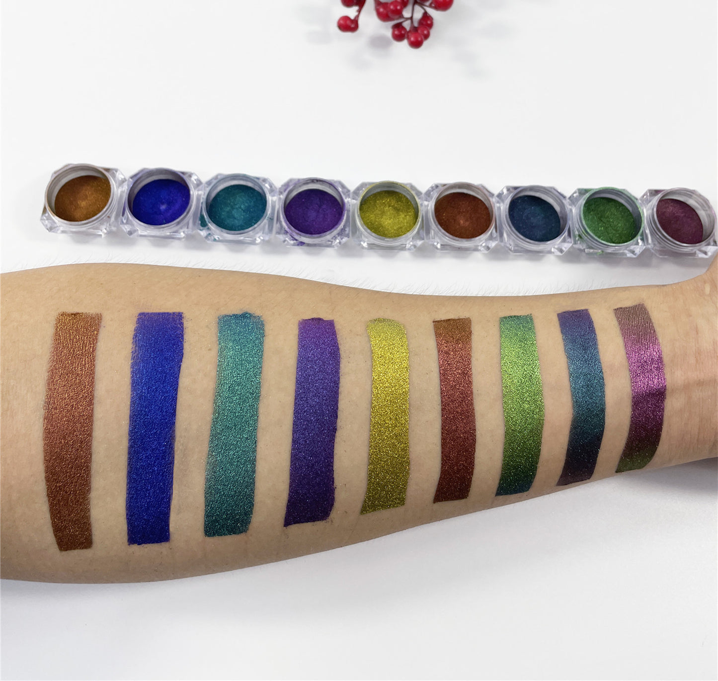Pigment caméléon, Nail Art cosmétique, poudre de perle