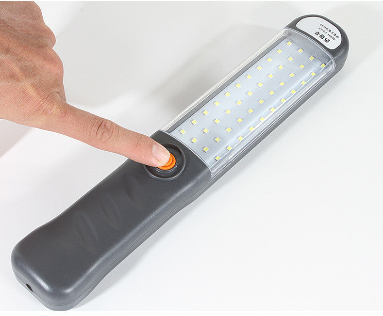 Luz de trabajo de mantenimiento de máquina herramienta multifuncional Led luz fuerte lámpara de Camping de mano magnética