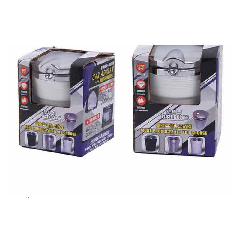 Fournitures de voiture Cendrier de voiture avec lumières LED