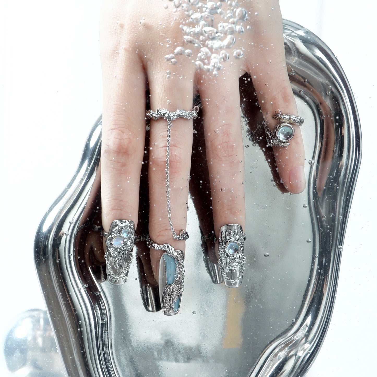 Protège-doigts d'artefact d'armure annulaire