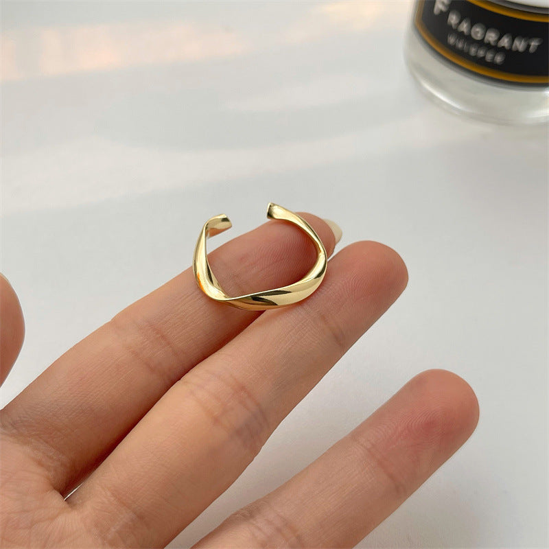 Anillo con diseño de interés especial Cold Wind para mujer