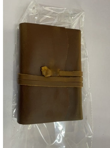 Carnet en cuir véritable