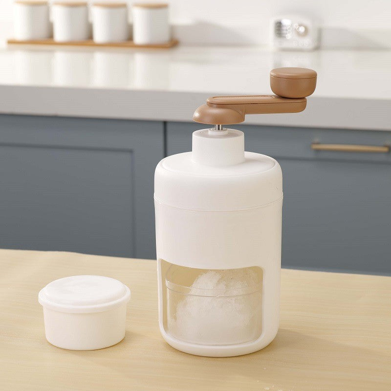 Bloc à main de cuisine, Machine à raser, petite Machine à glace domestique, Machine à neige fondante, artefact de bris de glace, broyeur de glace molle, stand