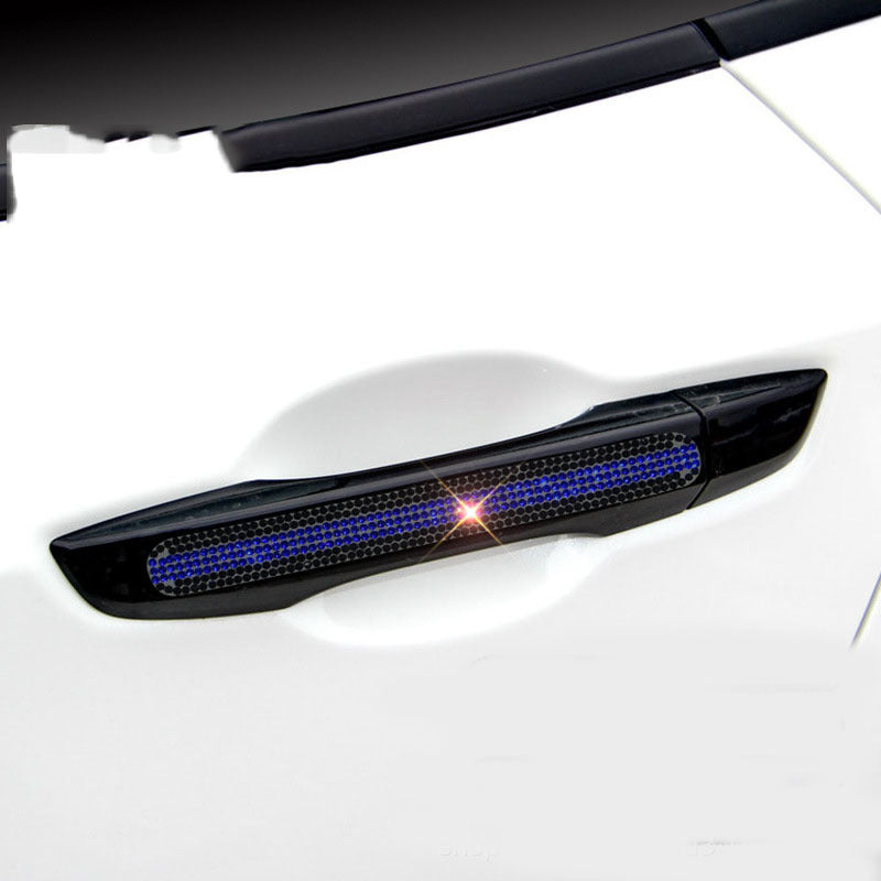 Pegatinas para manijas de puertas de automóviles con incrustaciones de diamantes