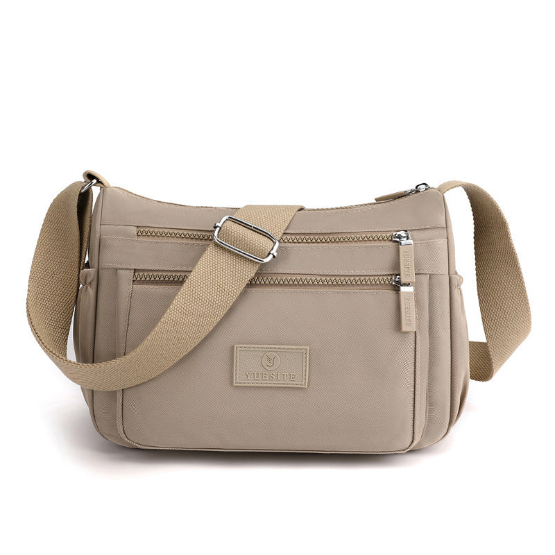 Sac messager imperméable multi-compartiments décontracté et léger