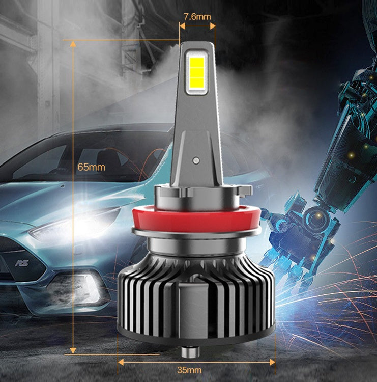 Phares LED de voiture, feux de route et de croisement très lumineux, Modification des phares