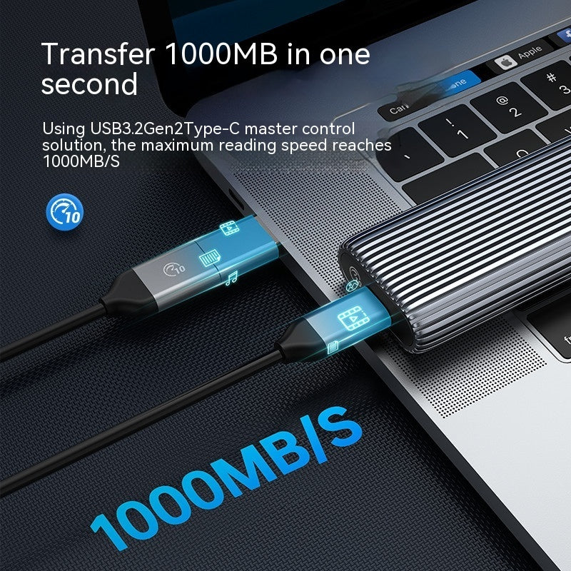 SSD Box Móvil Universal Portátil Externo