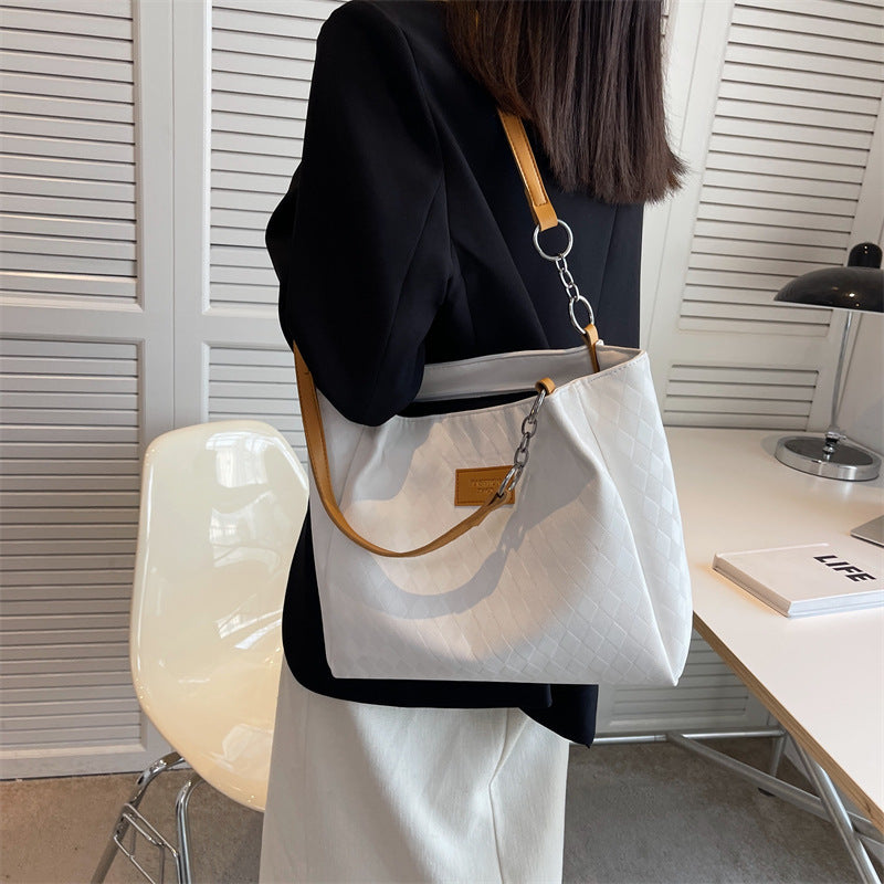 Bolso tote de hombro para mujer todo fósforo