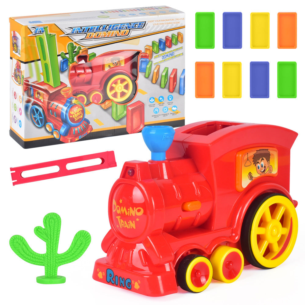 Domino dominos électriques Thomas petits blocs de train, Puzzle jouets pour enfants