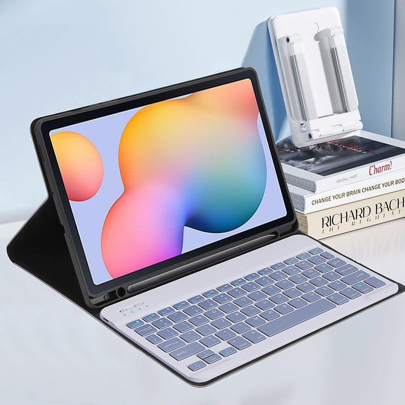 Funda protectora plana con ranura para almacenamiento de lápiz capacitivo