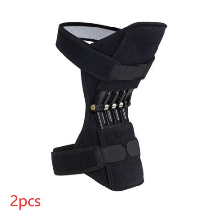 Rodilleras de soporte para articulaciones Protector de rodilla soporte potente rebote fuerza de resorte refuerzo de rodilla