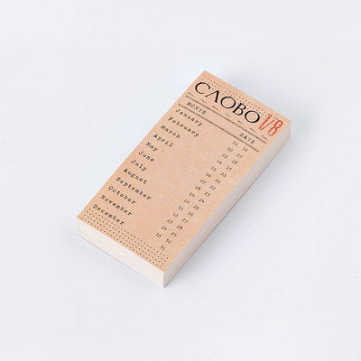 Bloc-notes inscriptible vintage créatif City Notes
