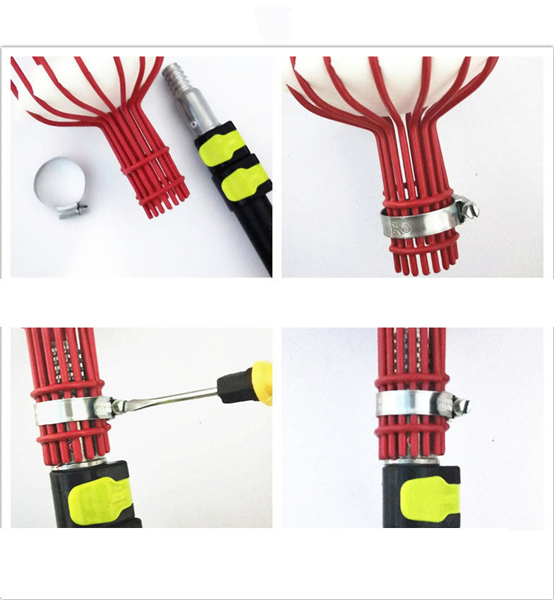 Herramientas de jardín retráctiles de gran altitud, recolector de frutas