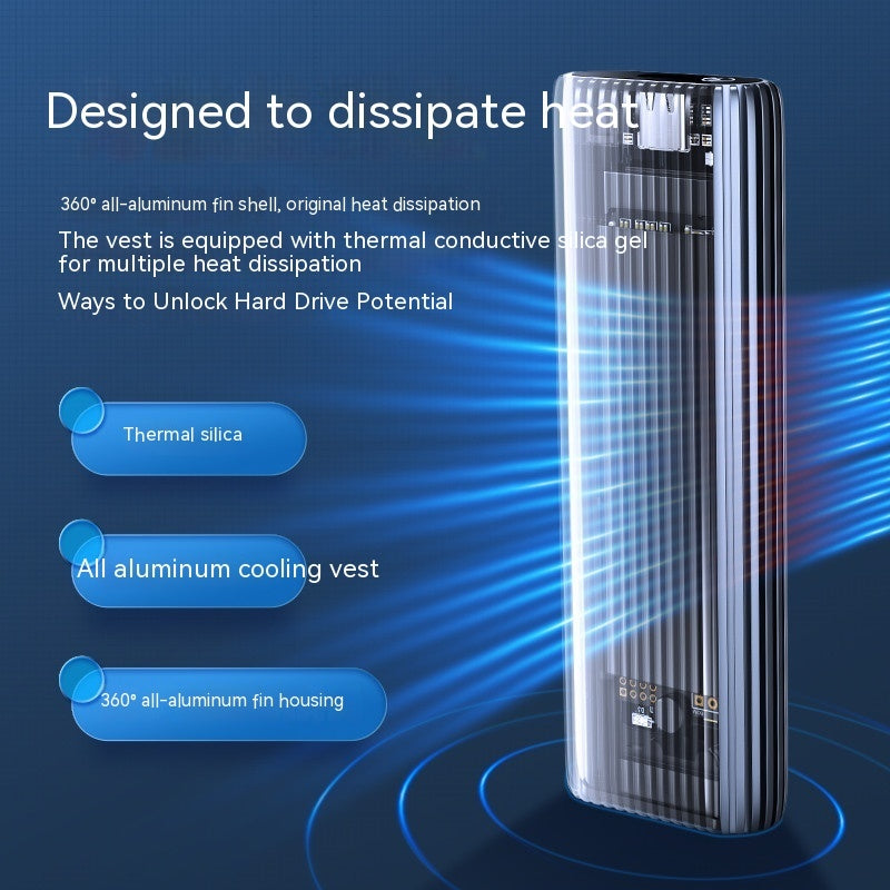 SSD Box Móvil Universal Portátil Externo