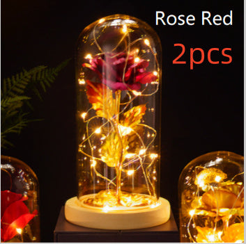 Cubierta de cristal del Principito Rosa