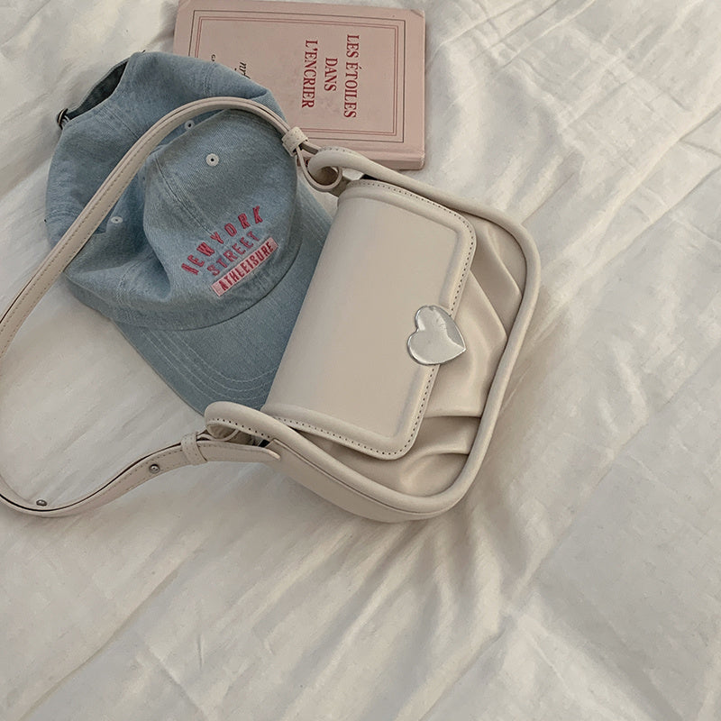 Underarm Women's Fashion Pleated Crossbody Bag
