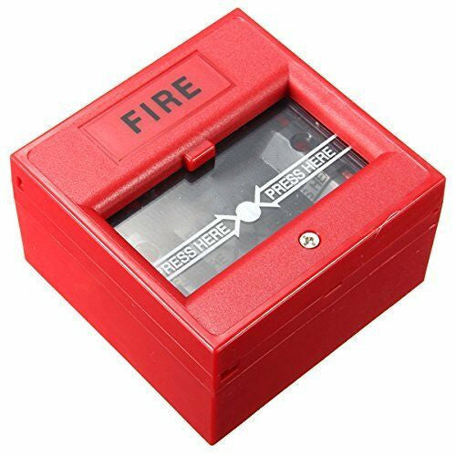 Bouton de sécurité filaire, bris de main en verre, alarme incendie d'urgence