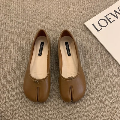 Women's Summer Split Toe Trotter Flat-soled Shoes