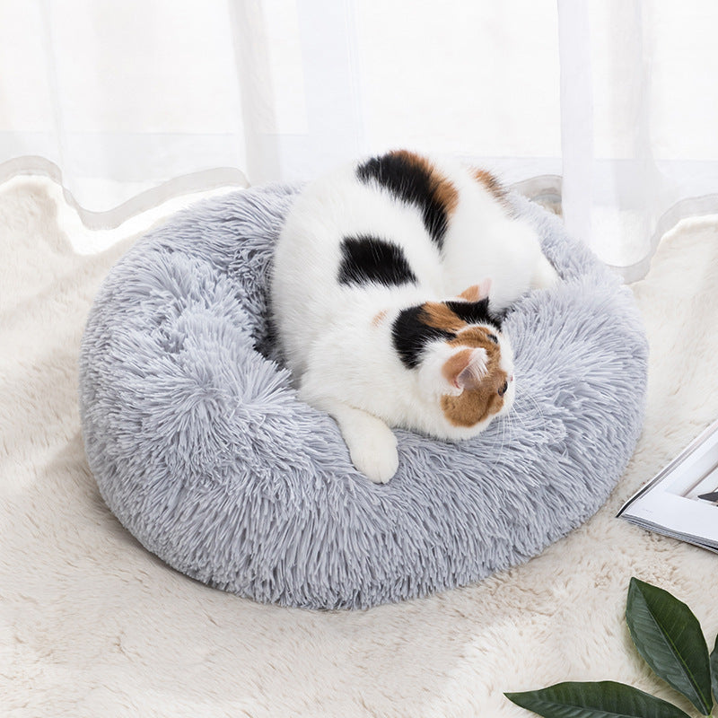 Lit chaud d'hiver pour animaux de compagnie, fournitures pour animaux de compagnie, lit pour chat