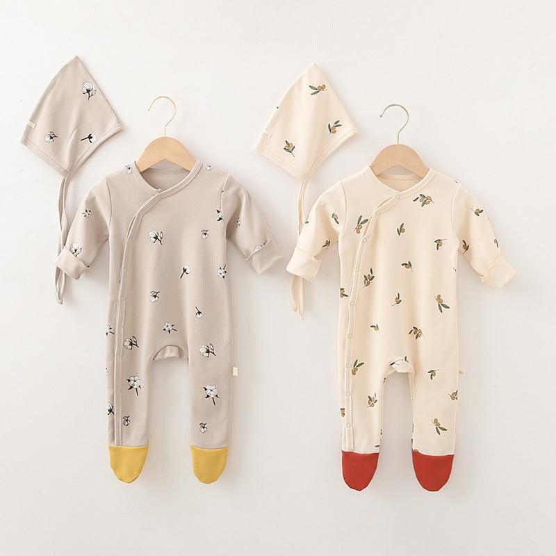Mameluco estampado de algodón para bebés