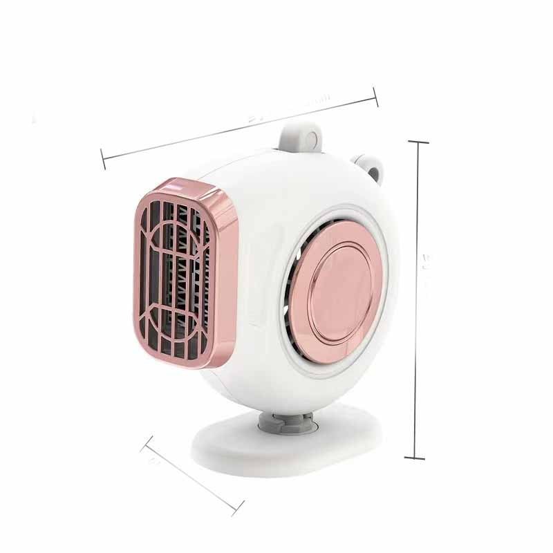 Chaud froid double usage voiture à faible bruit désembuage pare-brise ventilateur chauffage désembuage voiture chauffage ventilateur chauffage fenêtre brumisateur