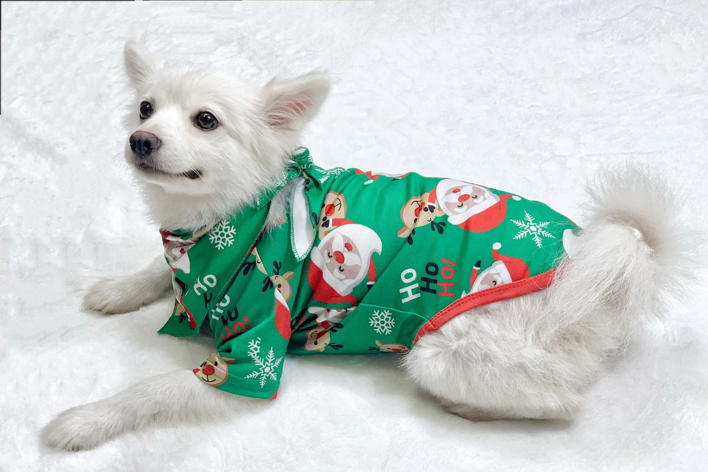 Pyjamas de noël pour la famille, ensembles assortis pour la famille, vêtements de nuit avec haut imprimé du père noël