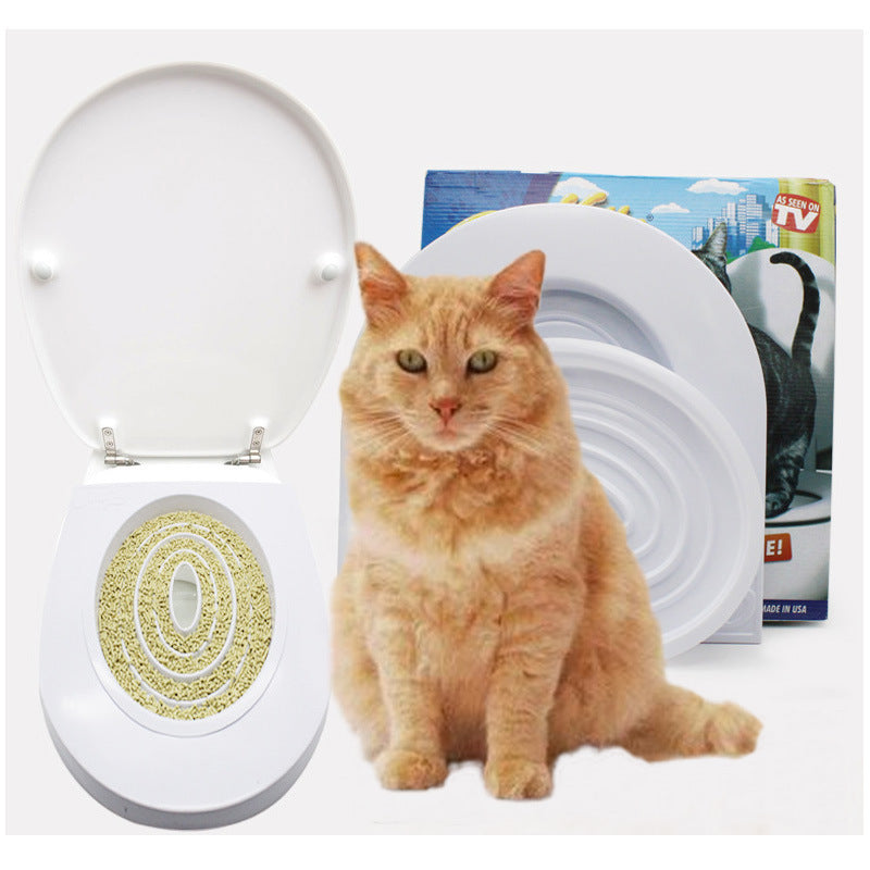 Entraîneur de toilettes pour chats, fournitures pour animaux de compagnie