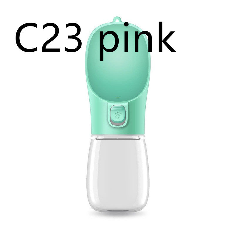 Animaux de compagnie sortir tasse d'eau Portable abreuvoir pour chien bouteille d'eau d'alimentation fournitures pour animaux de compagnie