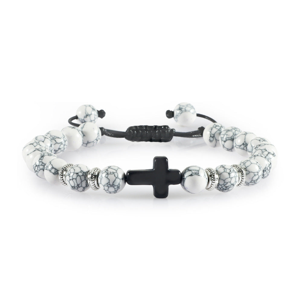 Bracelet tissé bohème personnalisé rétro