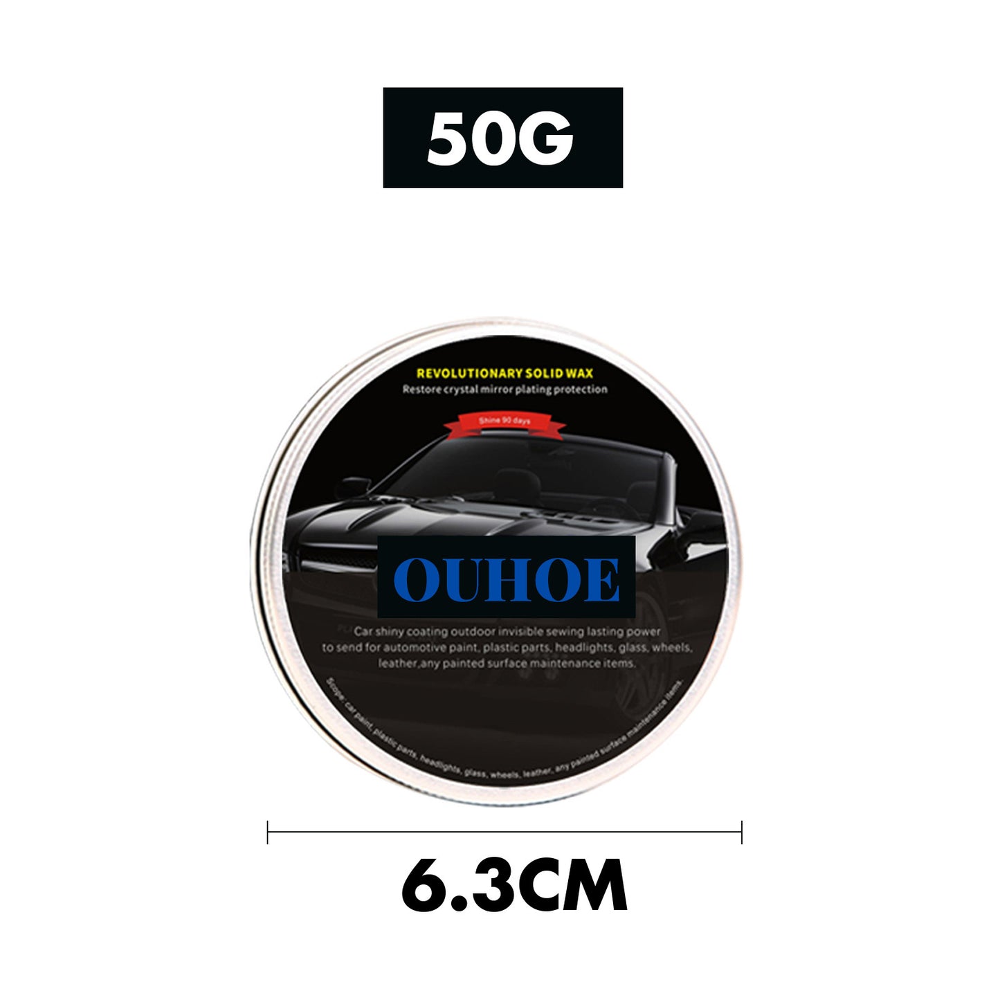 Cire solide automobile imperméable et antisalissure