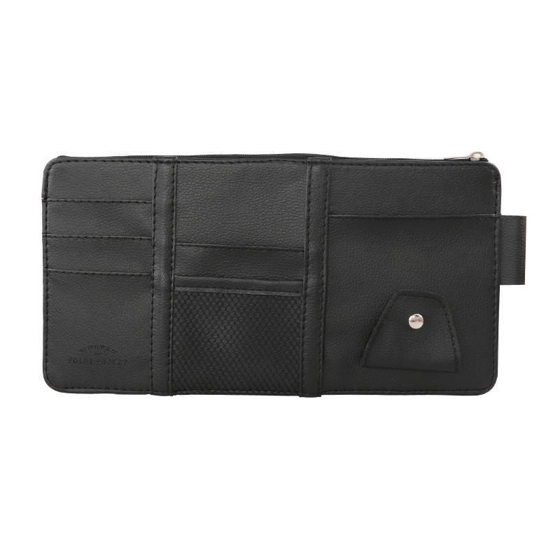Car Auto Sun Visor Point Pocket Organizer Pouch Bag Card Glasses Storage Holder Car-Styling  IC Card Holder Sunshade Bag