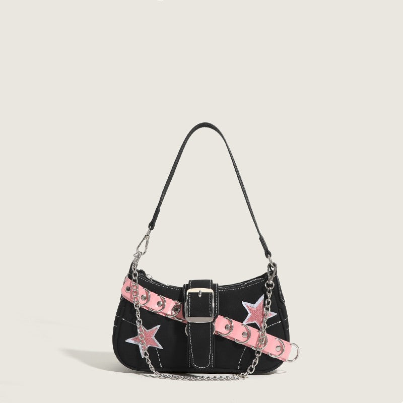 One Shoulder Baguette Bag Female Underarm Bag